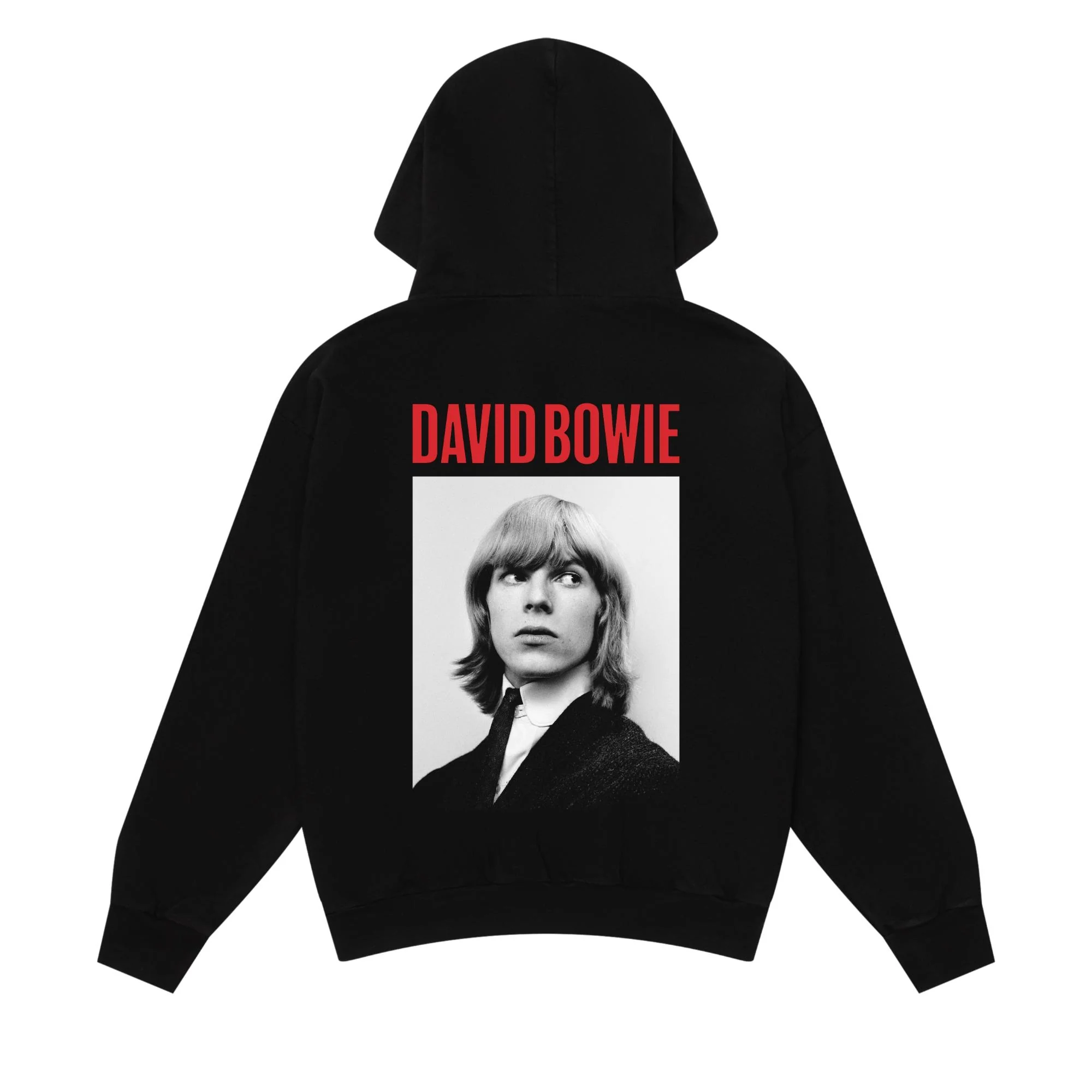 Black and White Portrait Hoodie (Choice of Blank) - Image 3