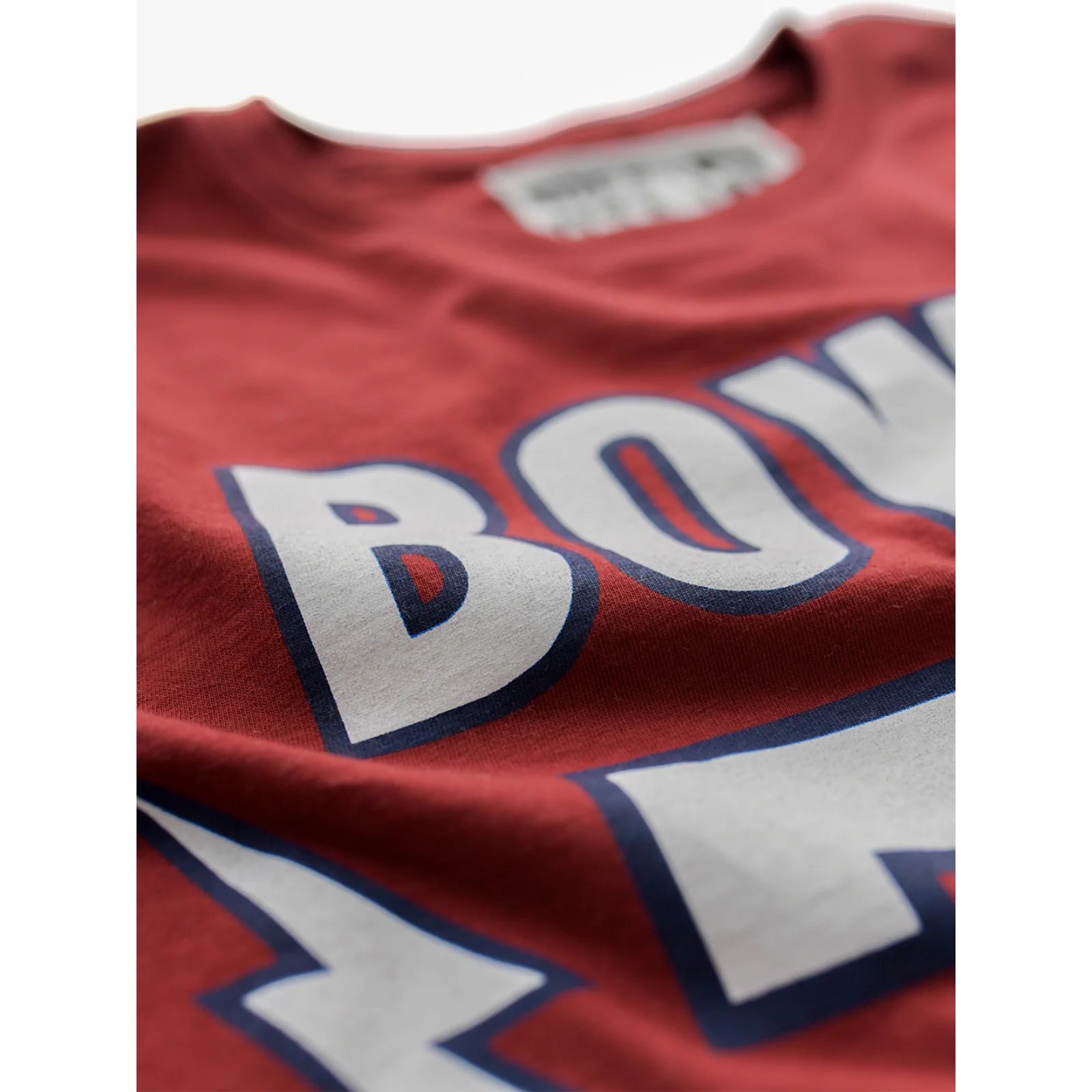 Bowie '74 Cardinal T-Shirt - Image 4