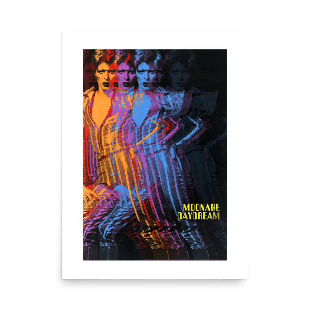 Bowie Echo Moonage Daydream Poster