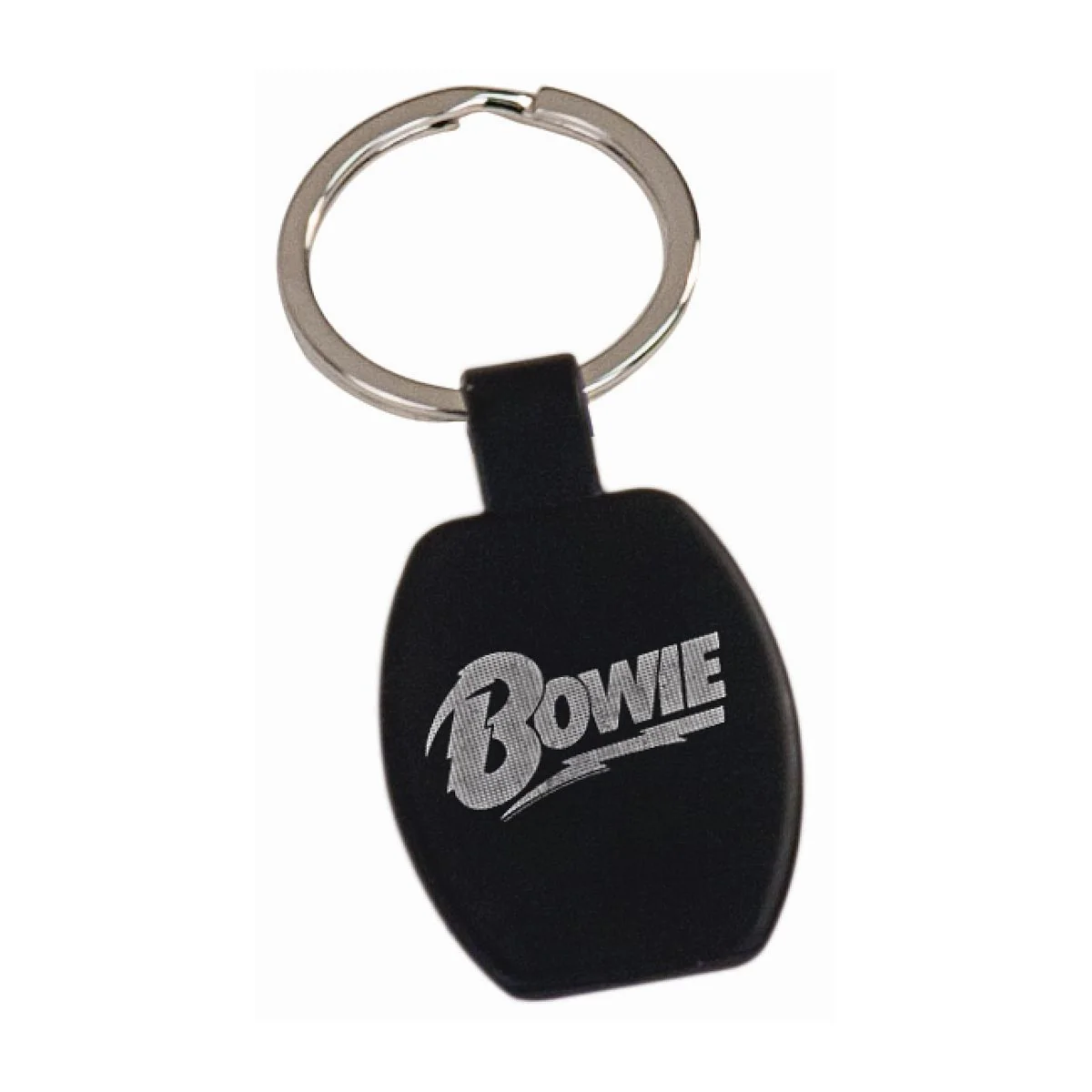 Bowie Logo Engraved Keychain