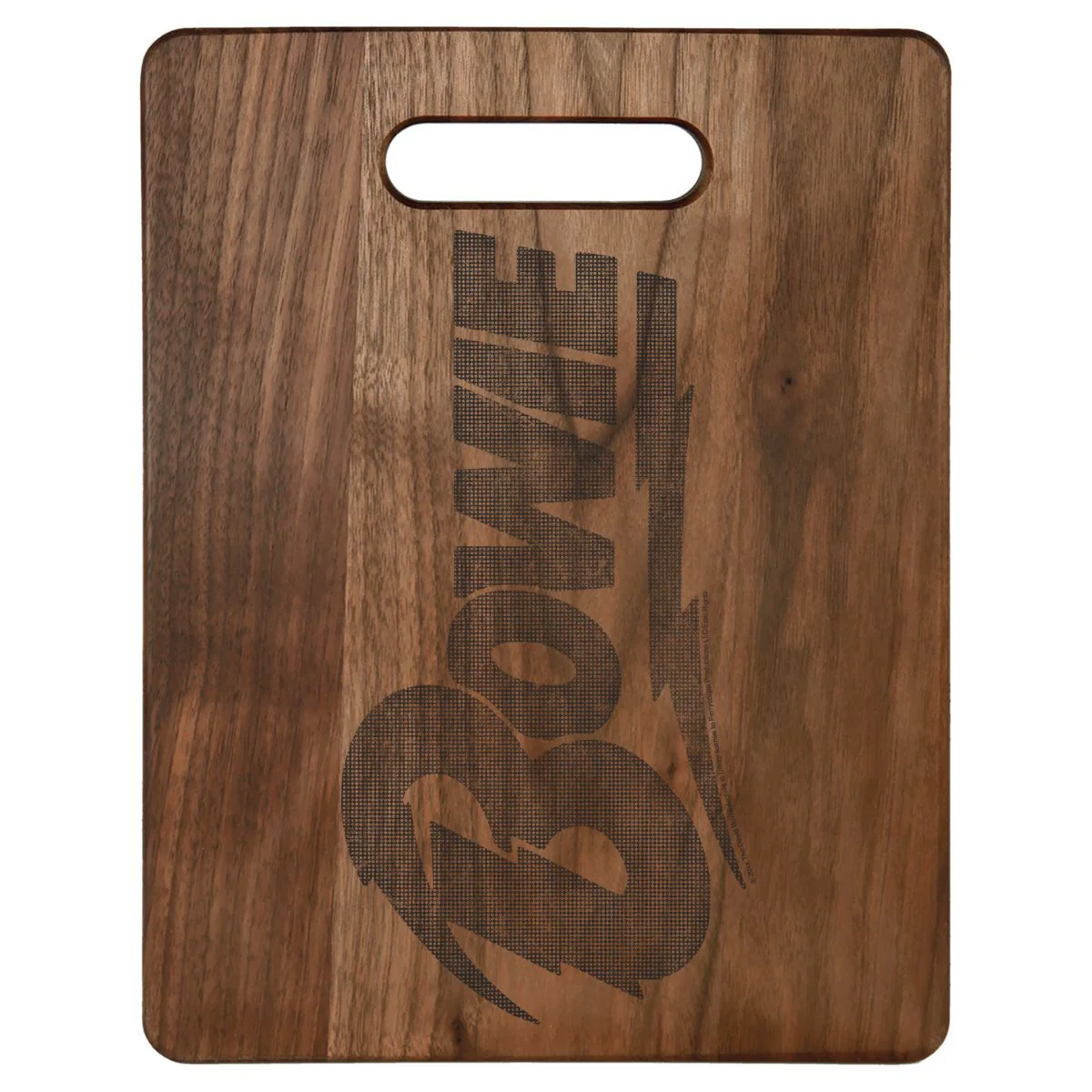 Bowie Logo Walnut Cutting Board
