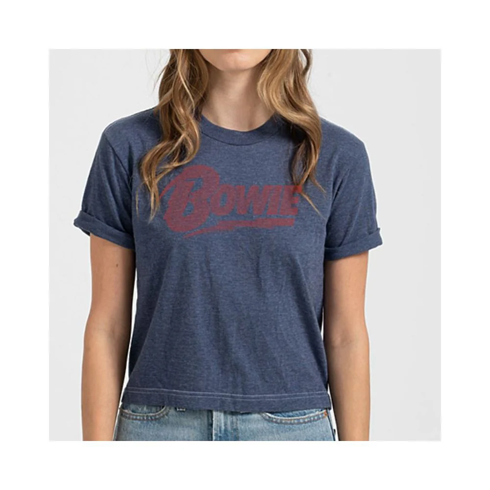 Bowie Retro Crop Top