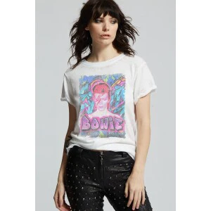 Bowie Vintage Washed Graffiti Tee - Image 3
