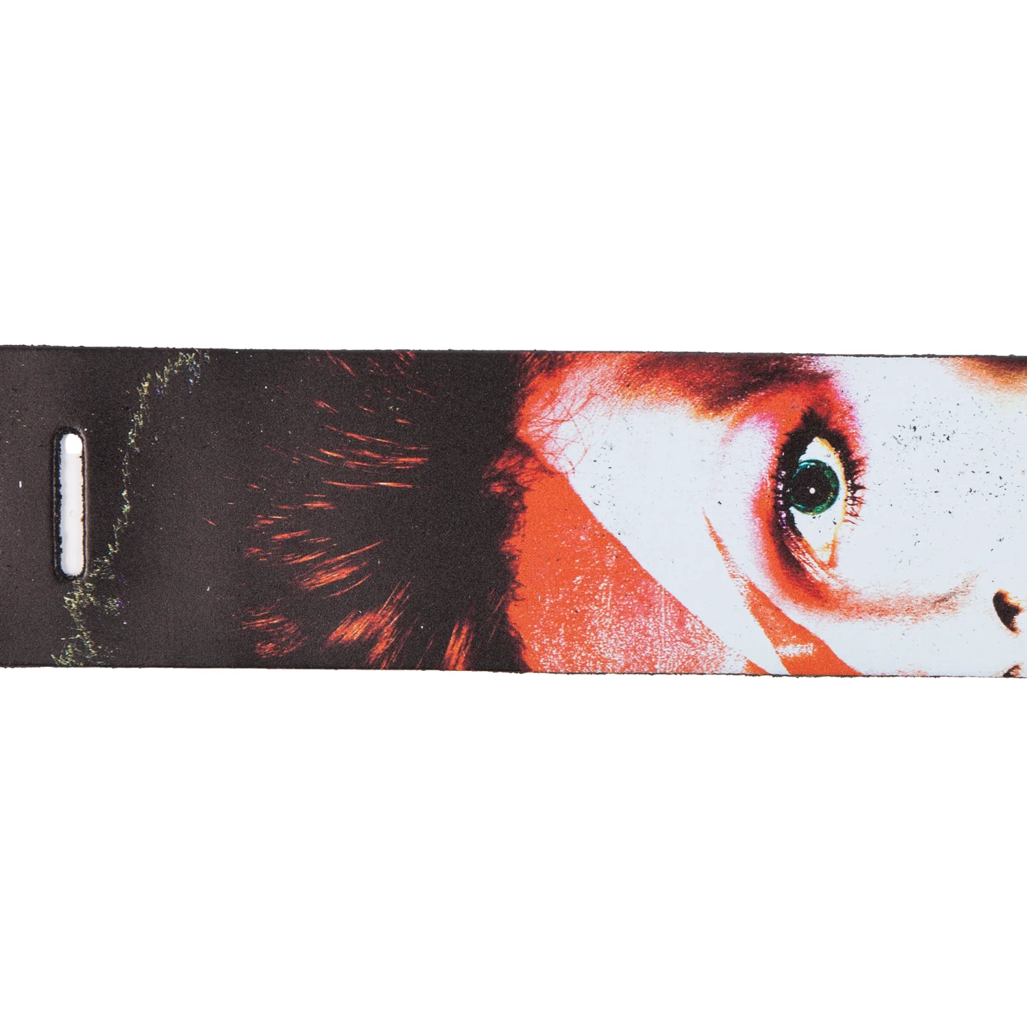David Bowie Aladdin Printed Leather Guitar Strap - Image 2