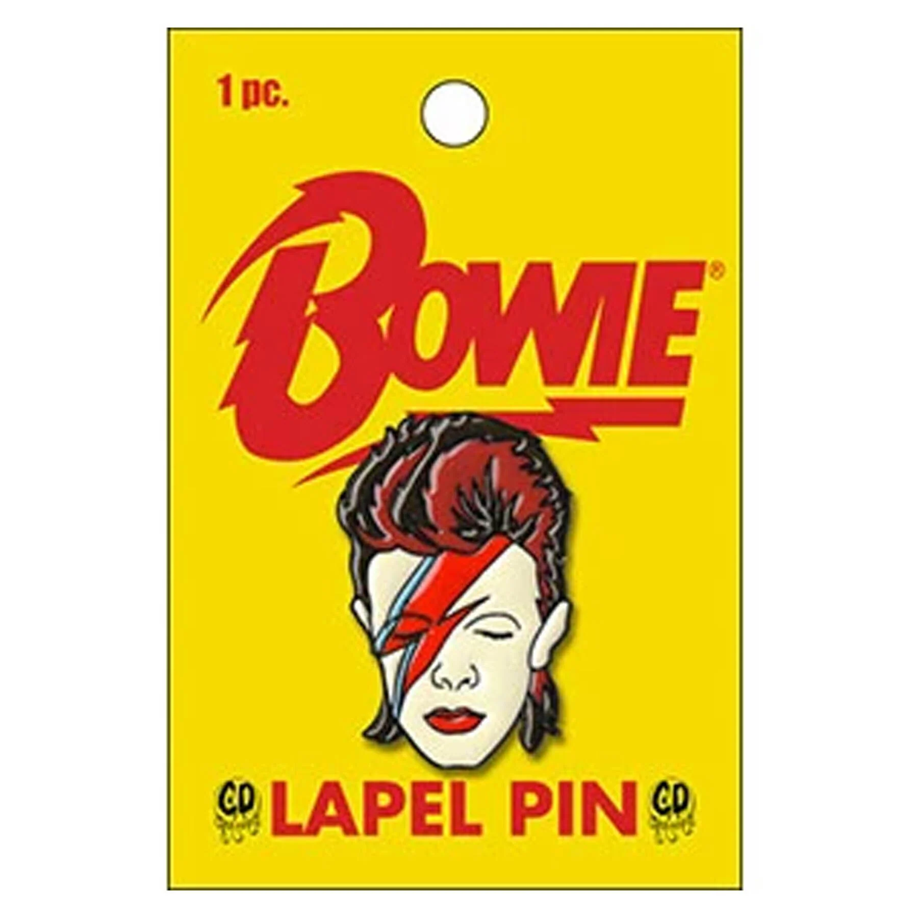 David Bowie Aladdin Sane 1.25" Lapel Pin