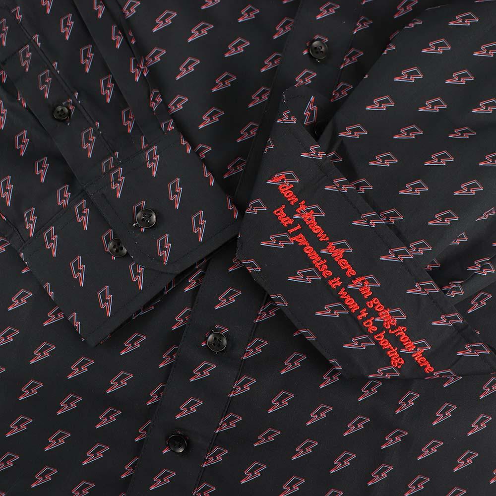 David Bowie All Over Aladdin Sane Bolt Shirt - Image 2