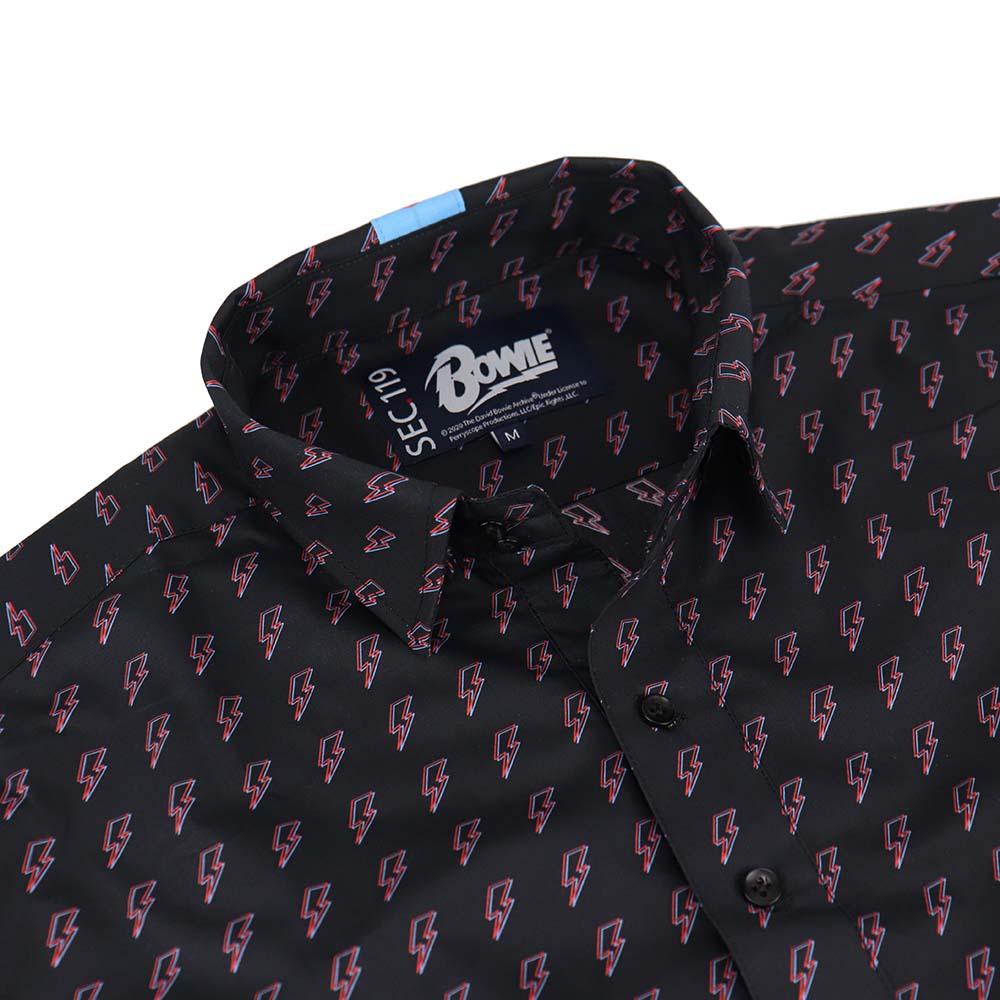 David Bowie All Over Aladdin Sane Bolt Shirt - Image 3