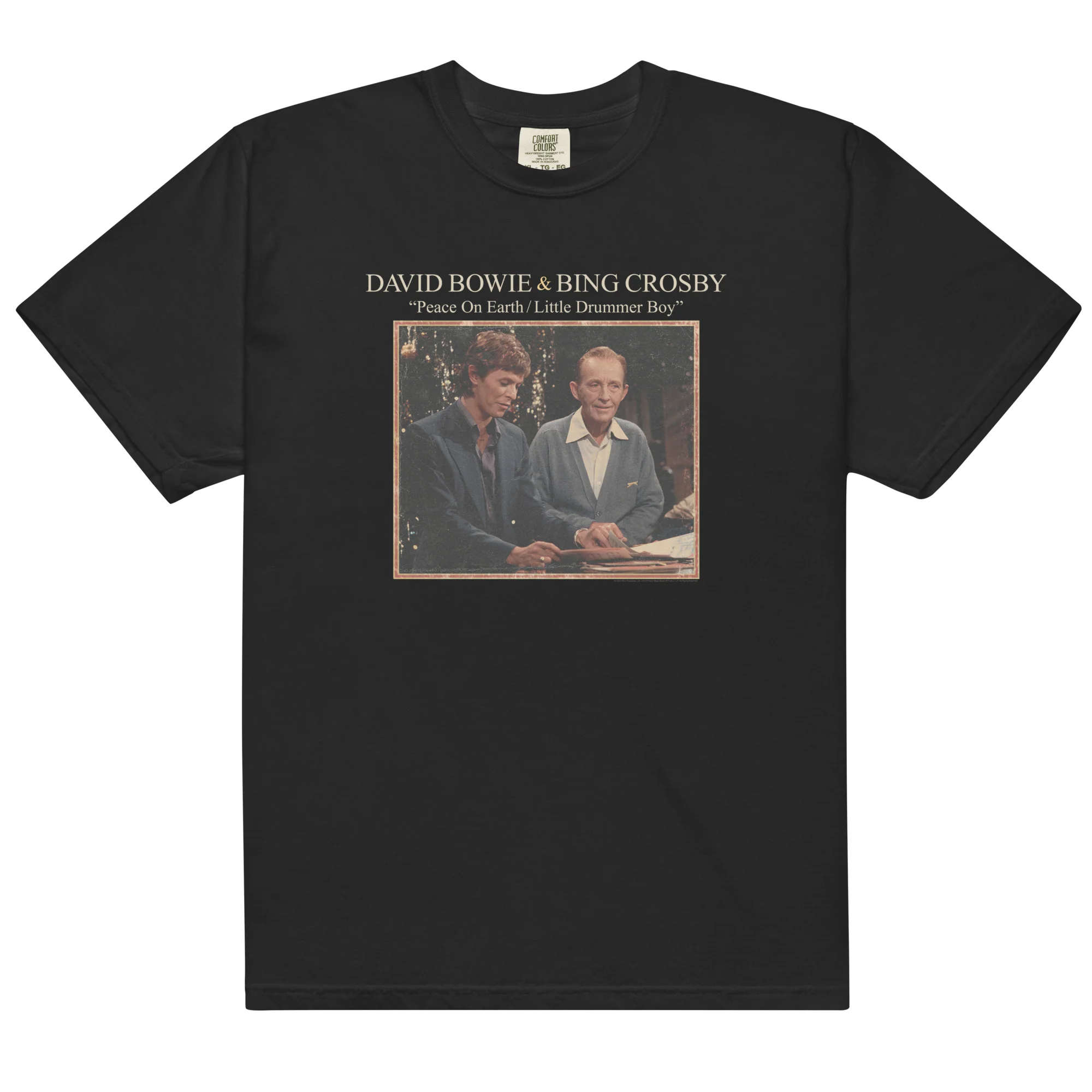 David Bowie & Bing Crosby Peace On Earth T-Shirt