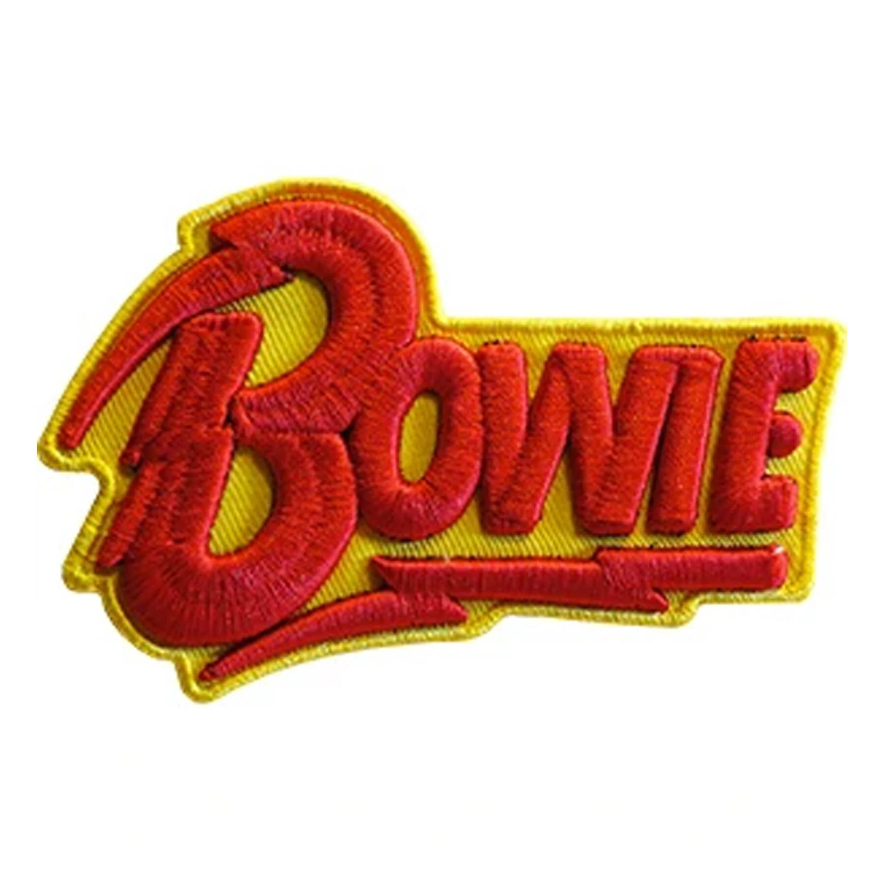 David Bowie Bolt 4"x2.6" 3D Patch