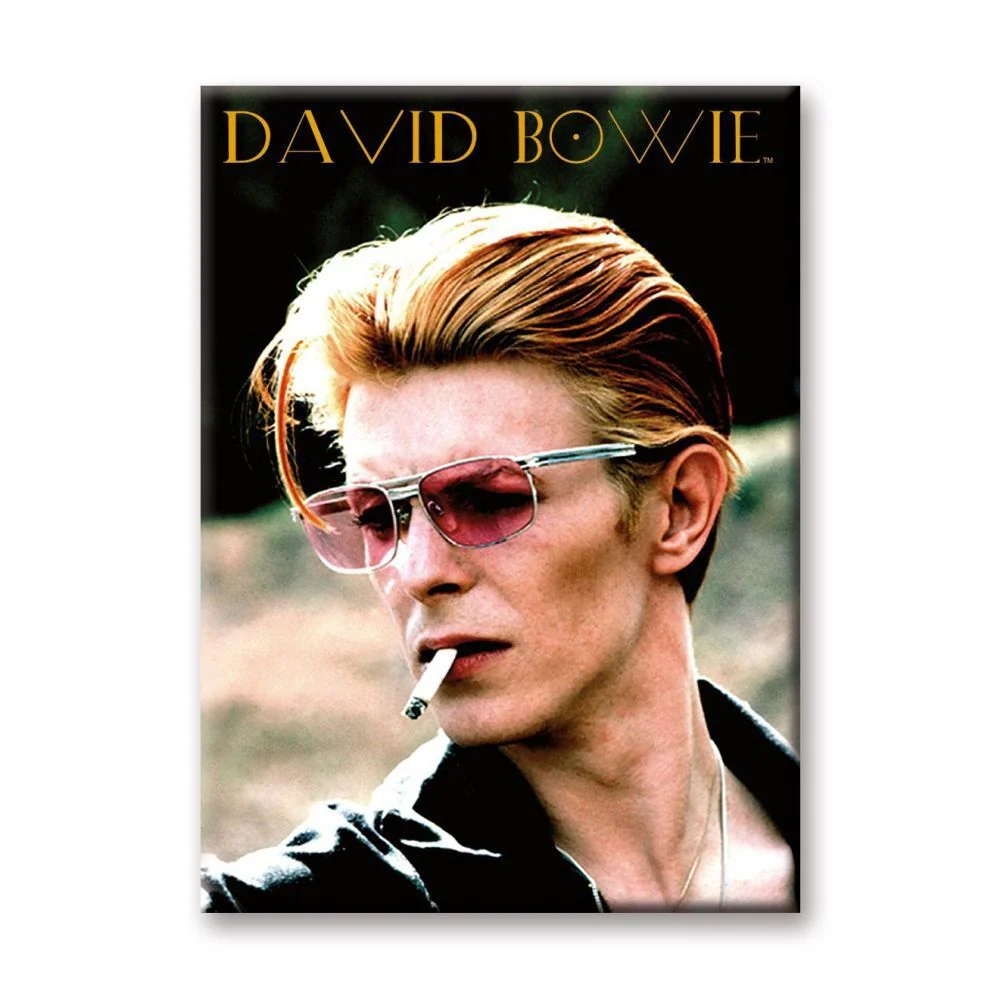 David Bowie - Cigarette 2.5" x 3.5 " Flat Magnet