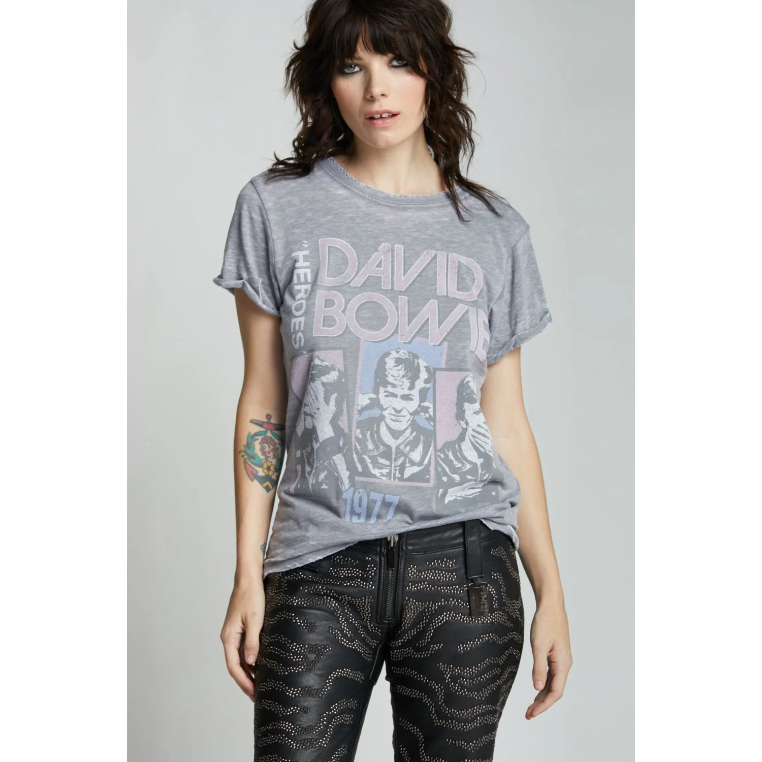 David Bowie Heroes 1977 Tee