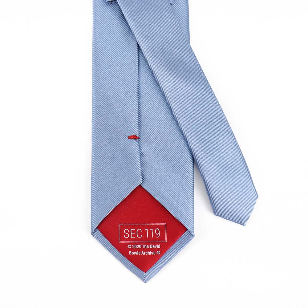 David Bowie Light Blue Rebel Rebel Tie - Image 3
