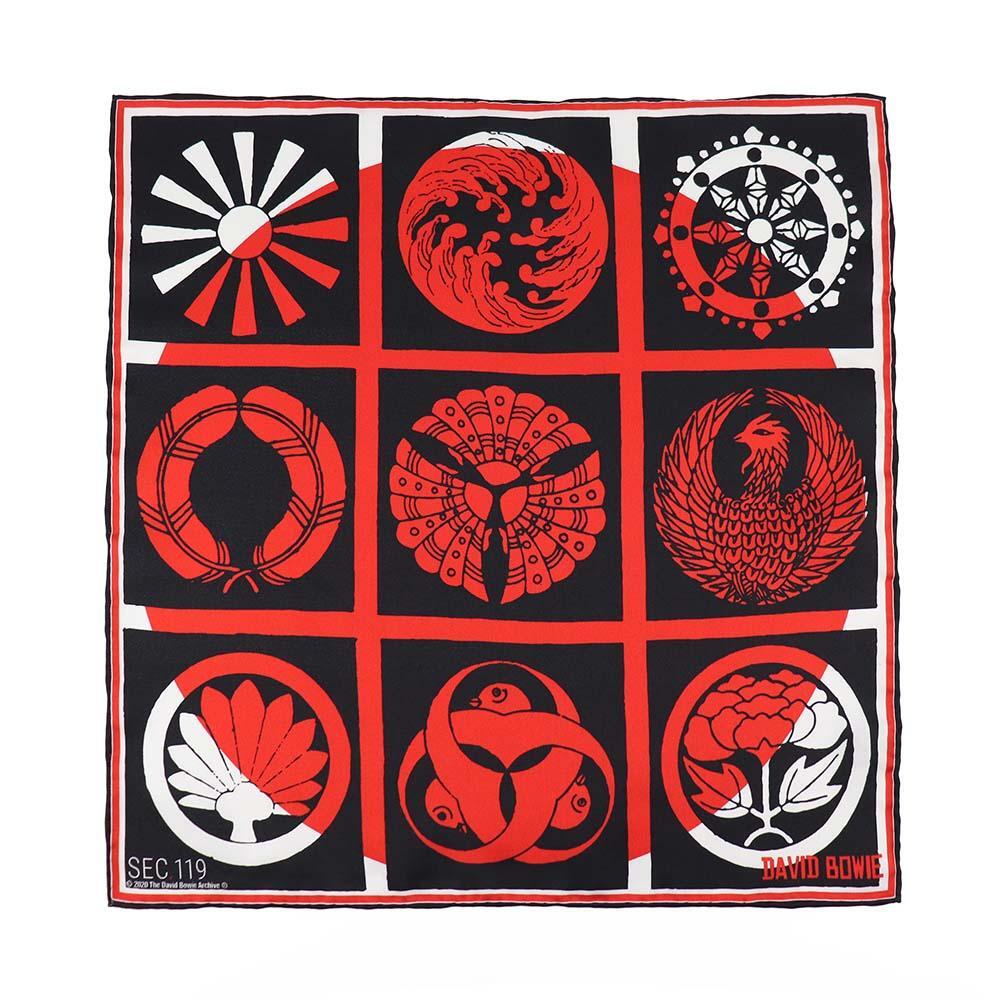David Bowie Live in Japan Pocket Square
