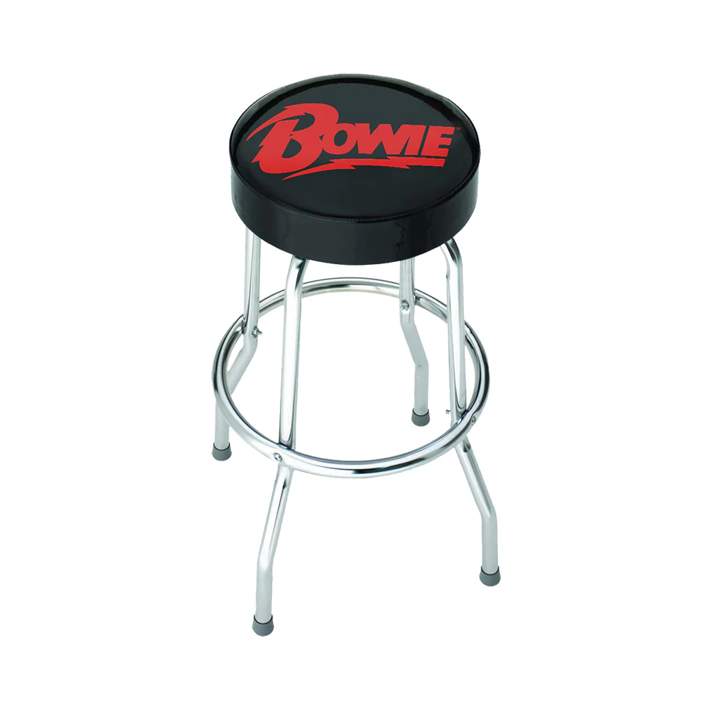 David Bowie Logo Barstool