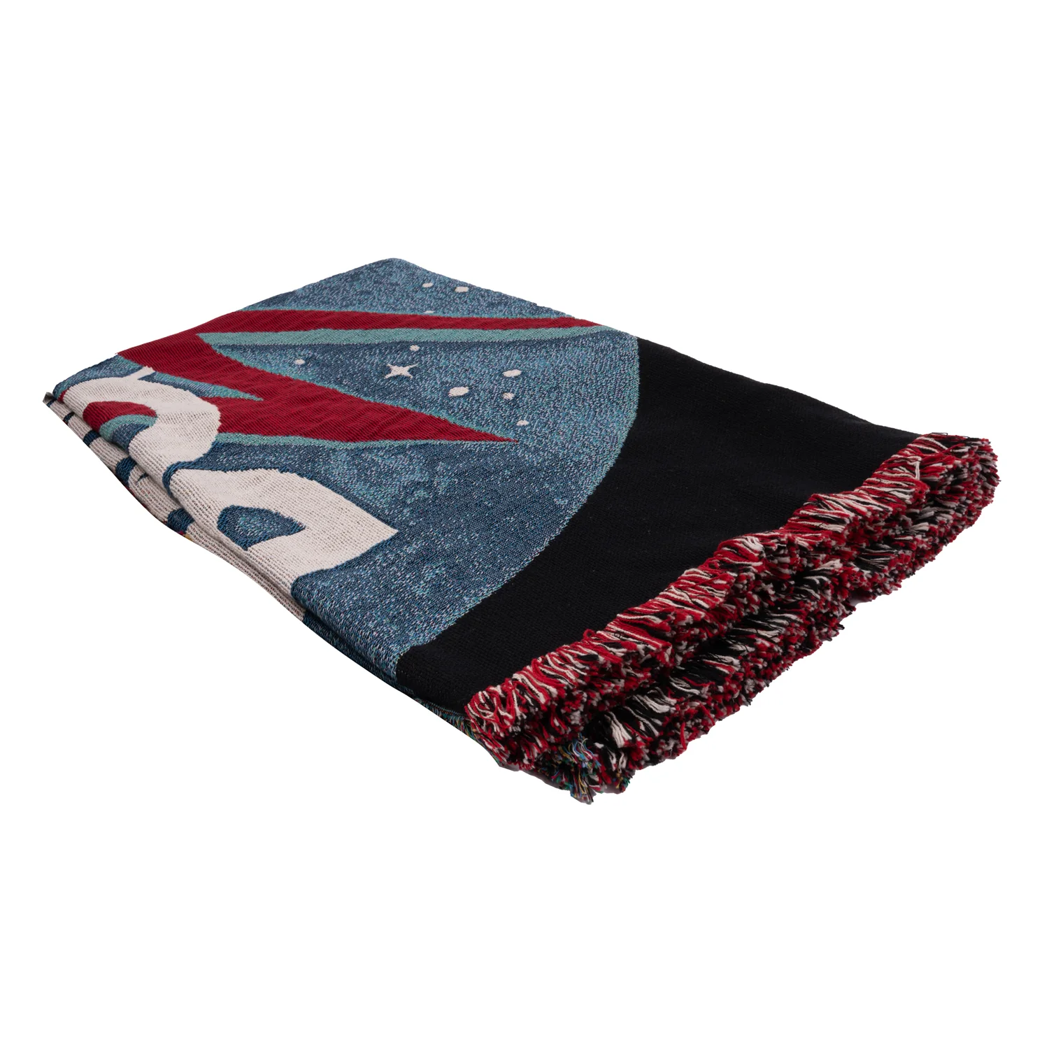 David Bowie NASA Bolt Throw Blanket - Image 3