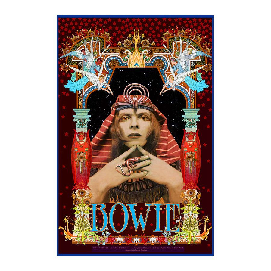 David Bowie Pharaoh Poster by Bob Masse