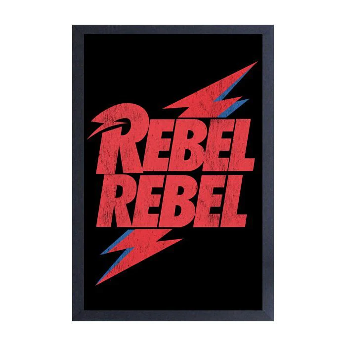 David Bowie - Rebel Rebel 11x17 Framed Print