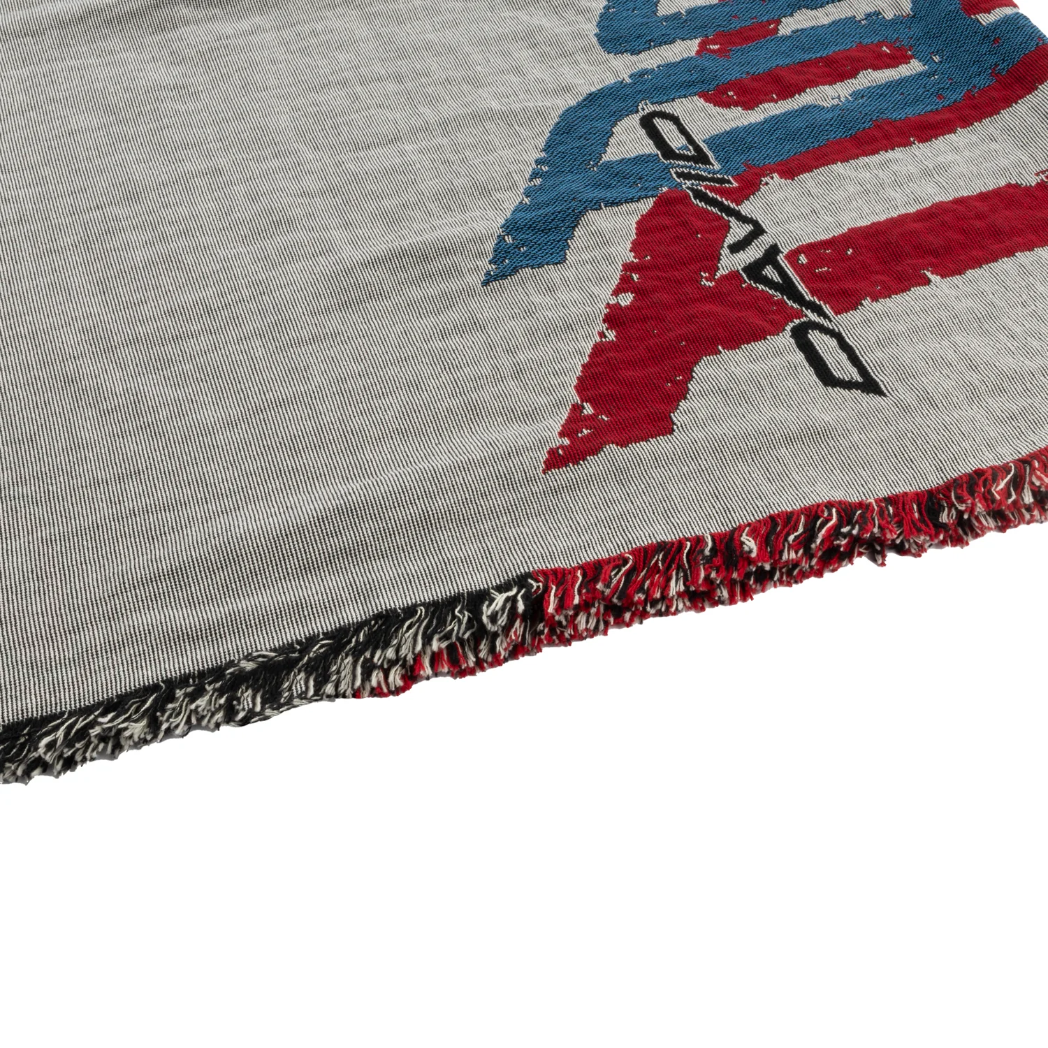 David Bowie Repeat Logo Throw Blanket - Image 2