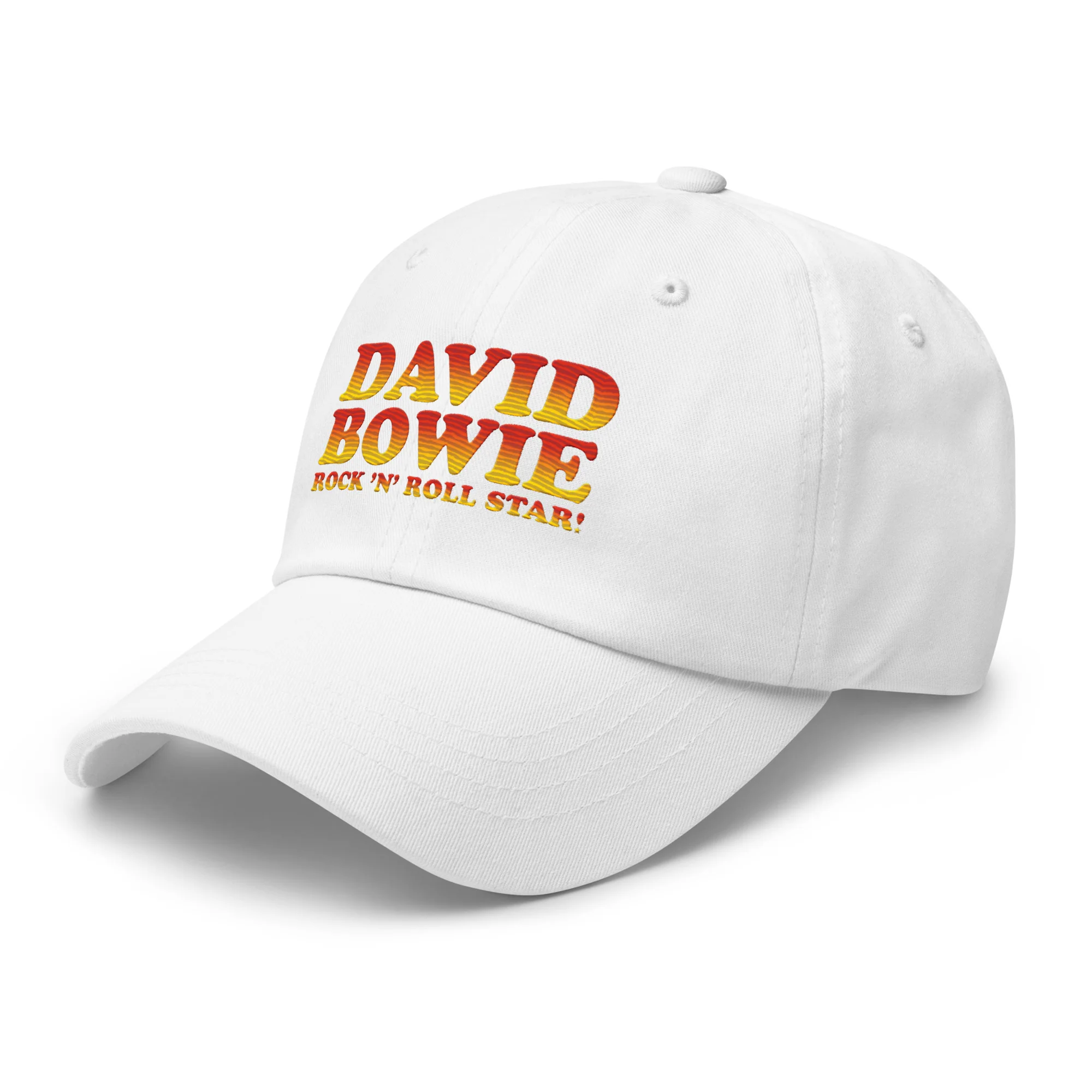 David Bowie Rock n' Roll Star Dad Hat - Image 2