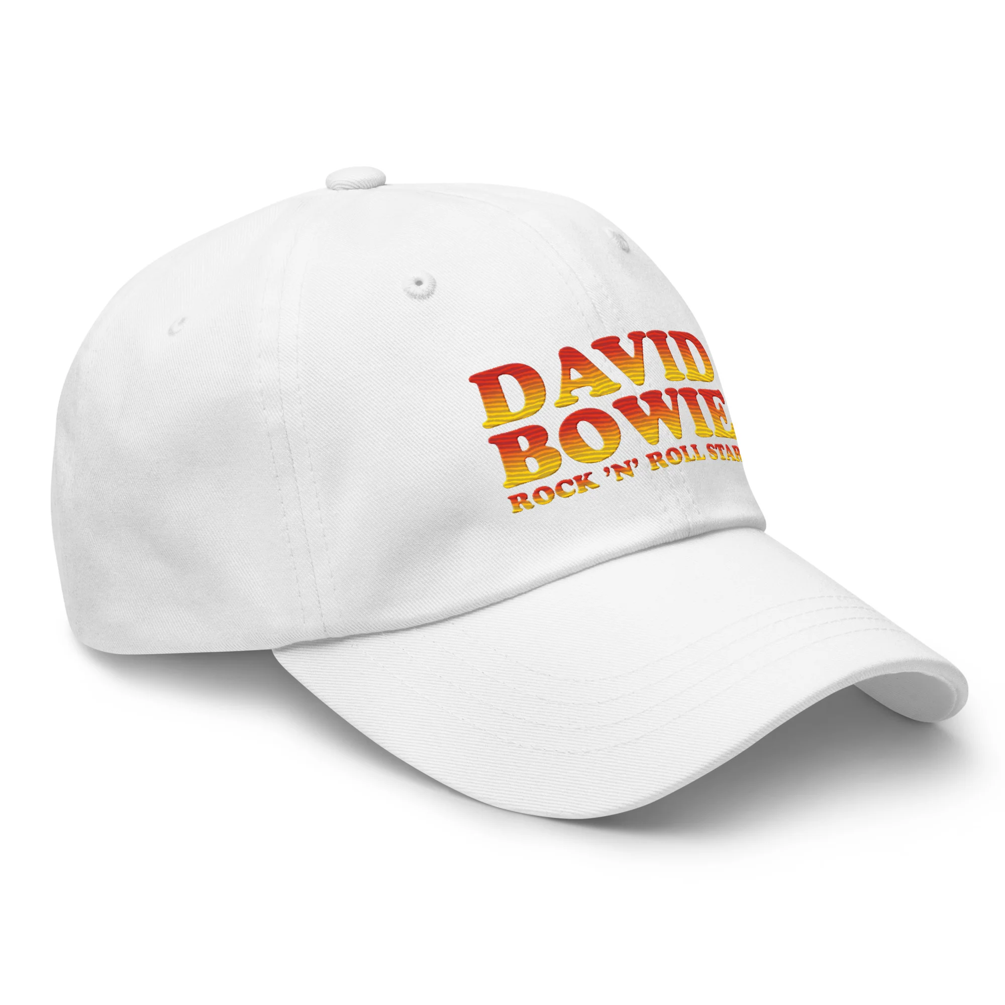 David Bowie Rock n' Roll Star Dad Hat - Image 3