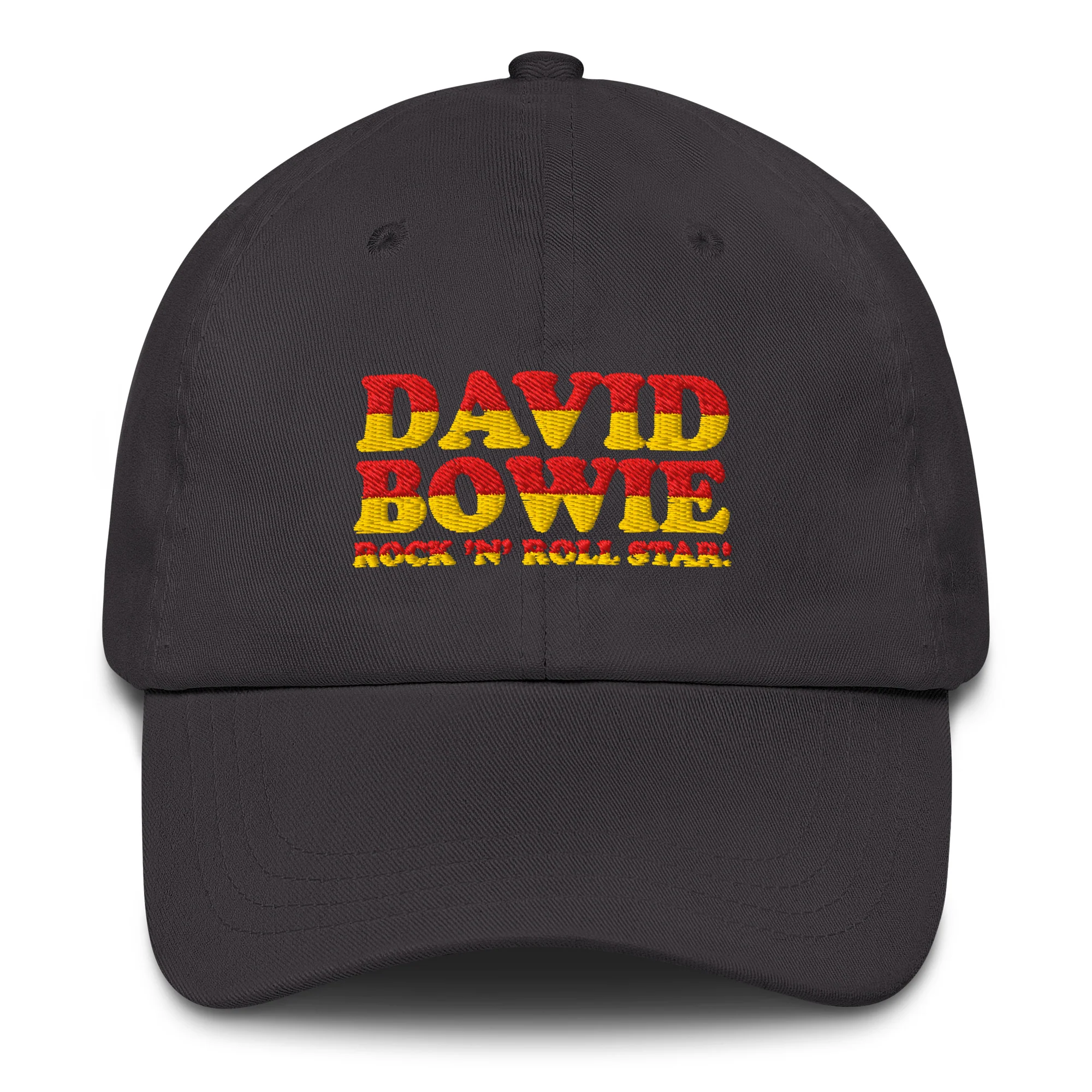 David Bowie Rock n' Roll Star Dad Hat - Image 4