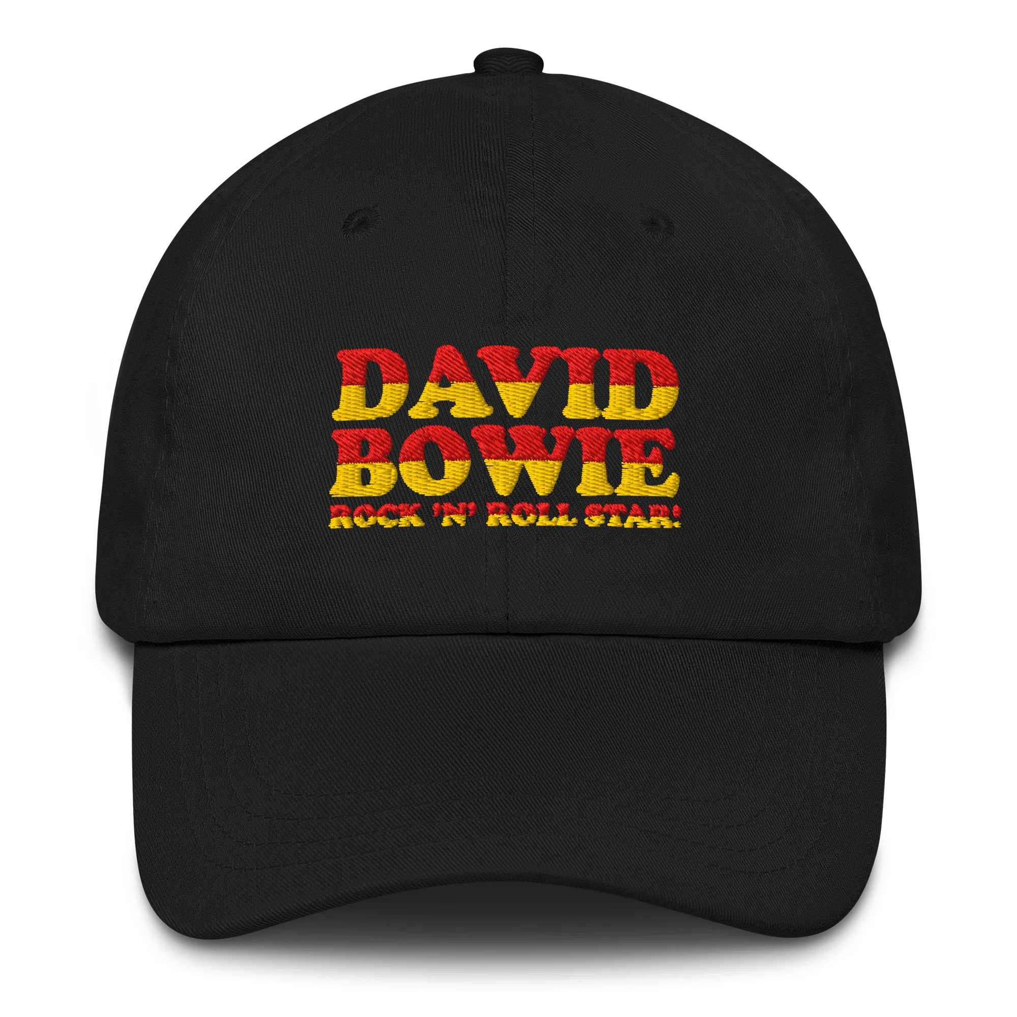David Bowie Rock n' Roll Star Dad Hat - Image 7
