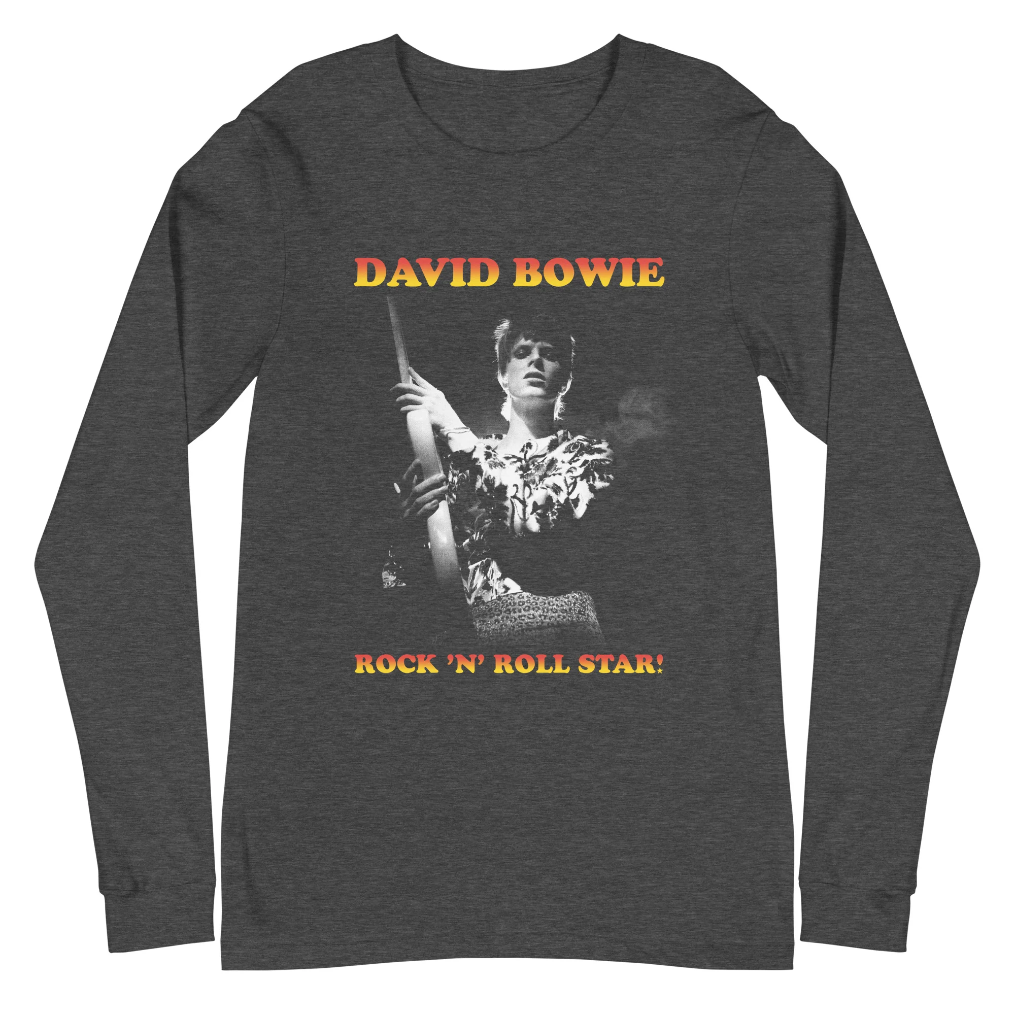David Bowie Rock n' Roll Star Long Sleeve T-Shirt - Image 2
