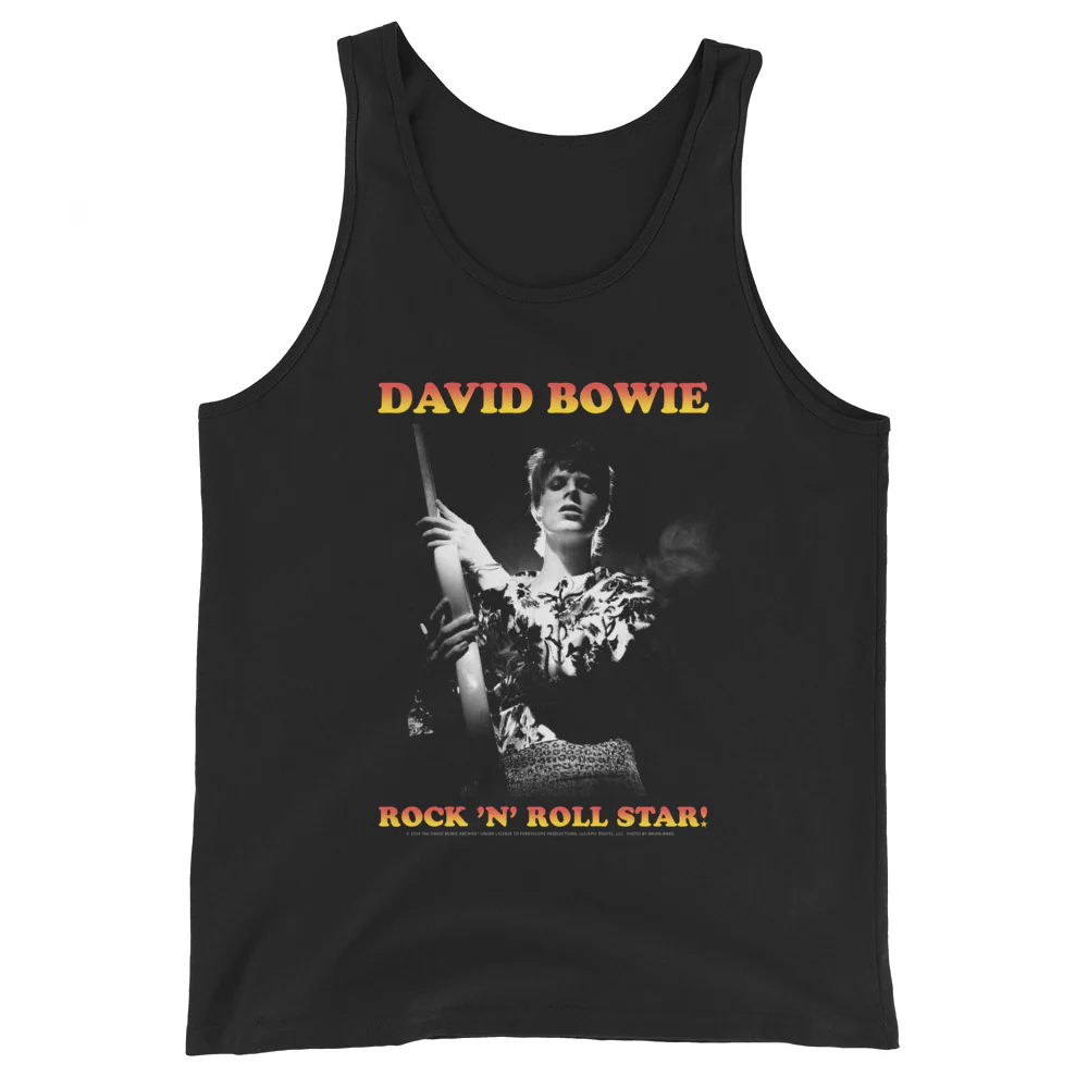 David Bowie Rock n' Roll Star Tank Top