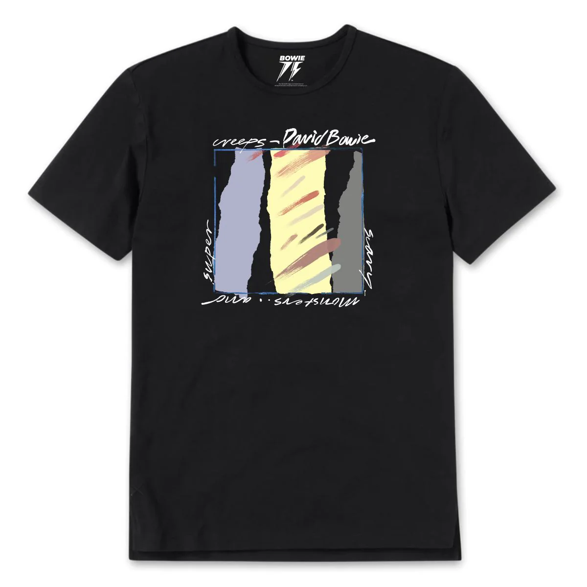 David Bowie Scary Monsters 40th Anniversary Black T-Shirt