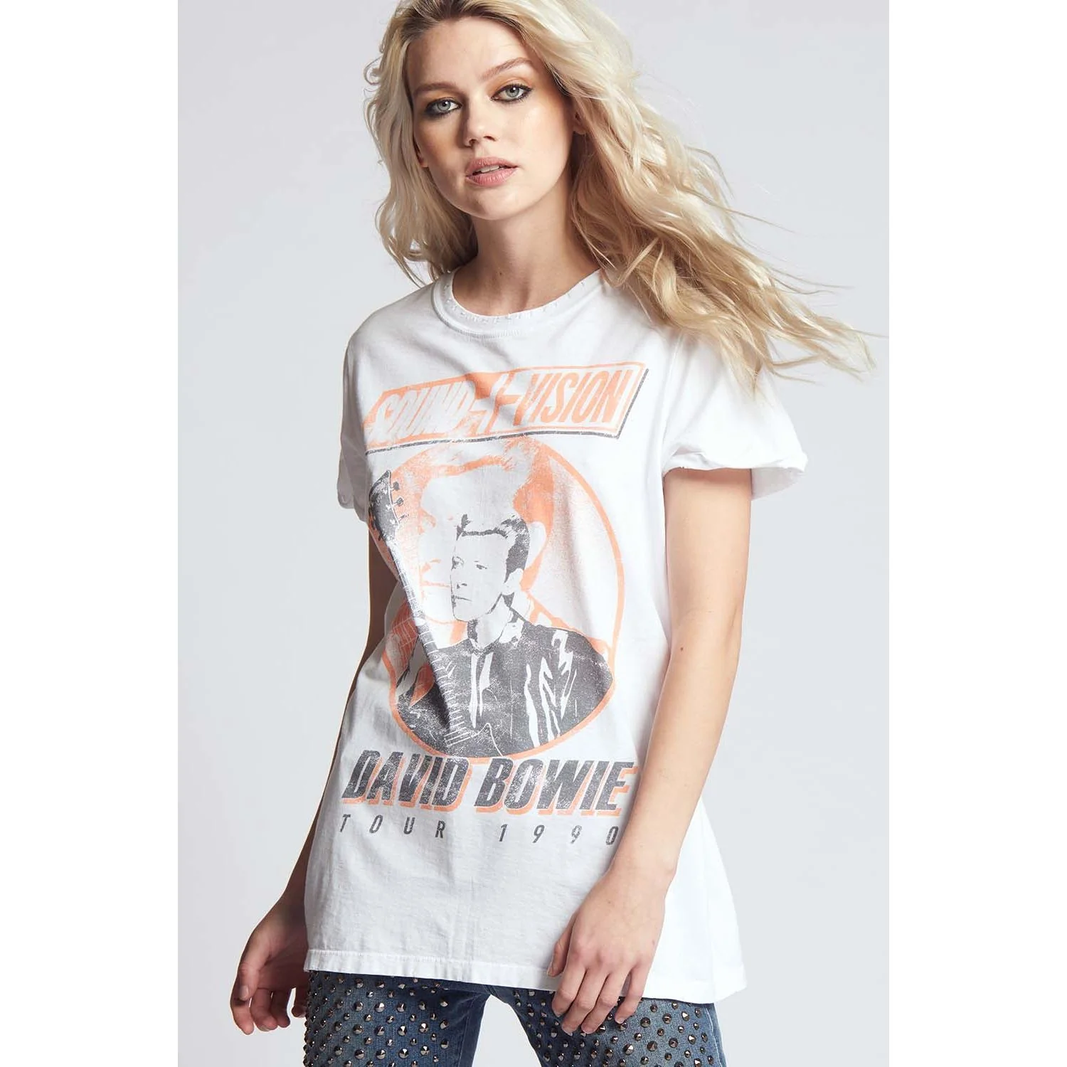 David Bowie Sound + Vision 1990 Tour Tee - Image 4