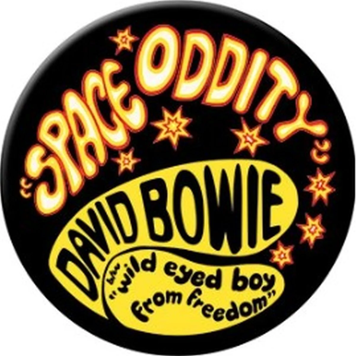 David Bowie Space Oddity 3 Inch Magnet