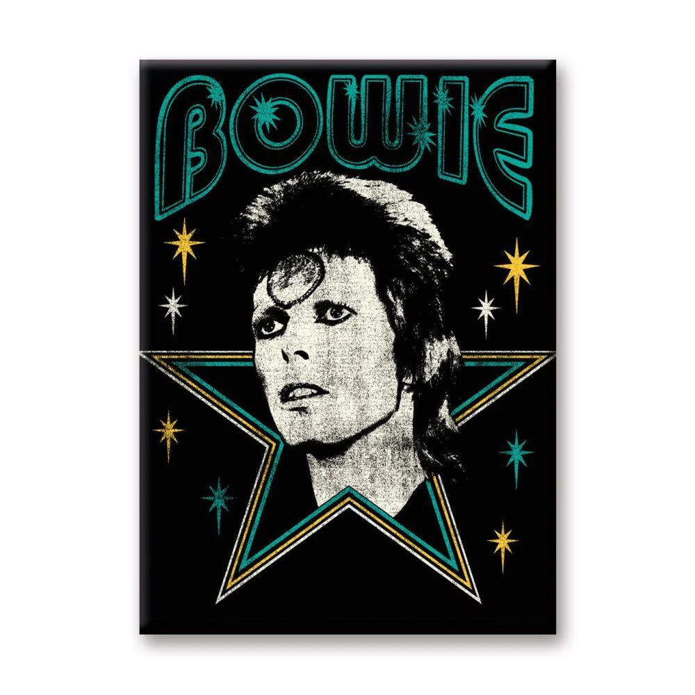 David Bowie - Star 2.5" x 3.5 " Flat Magnet