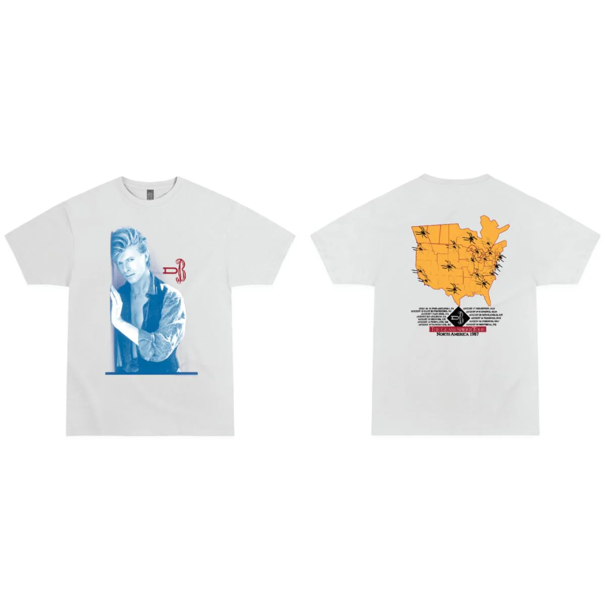 David Bowie The Glass Spider 1987 Tour T-Shirt - Image 3