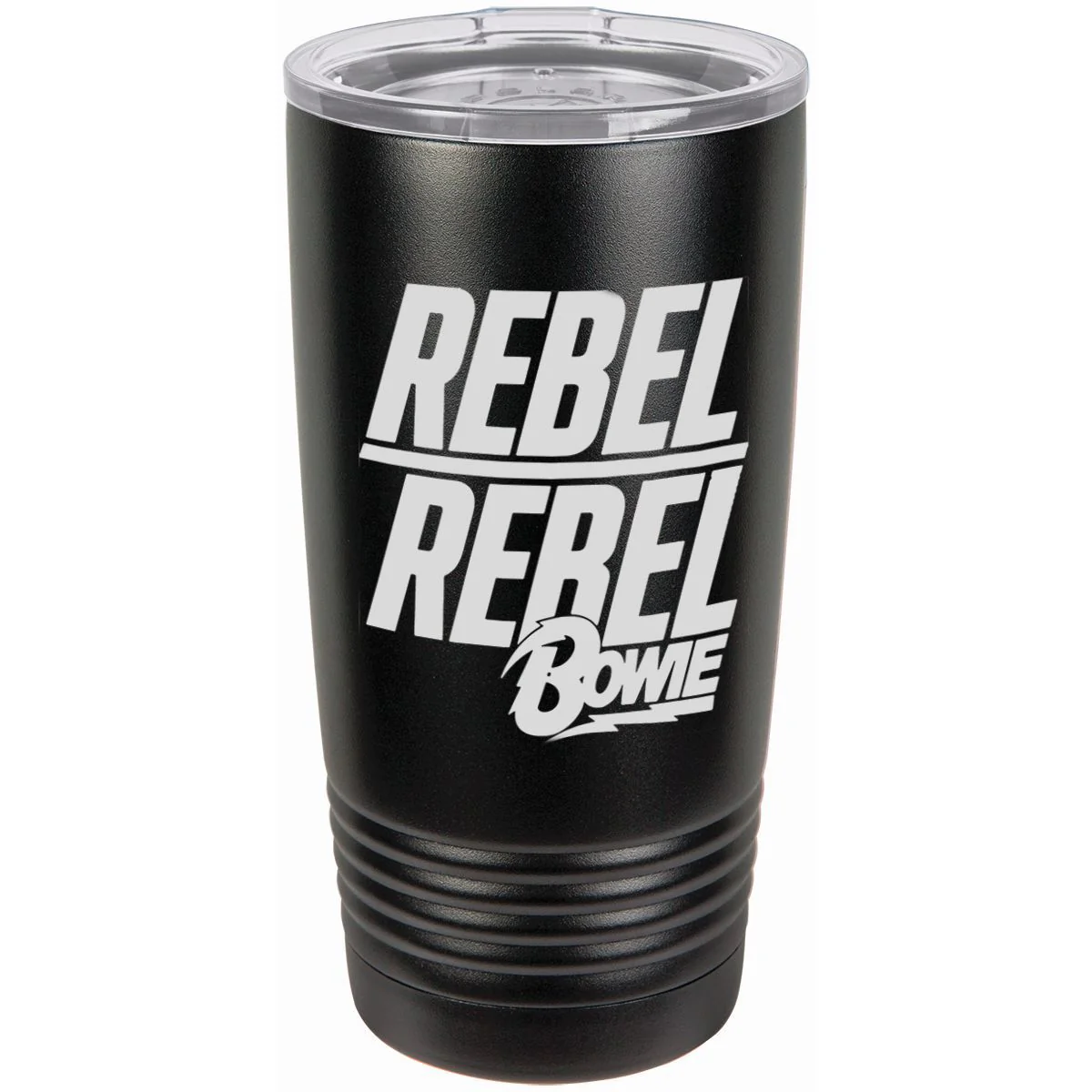 Rebel Rebel Logo Laser Etched Polar Camel Travel Mug