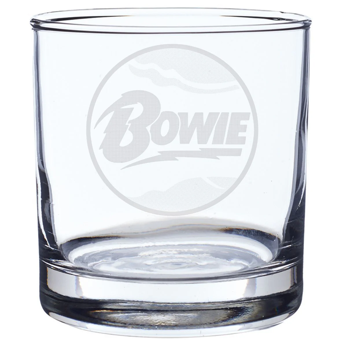 Space Oddity Laser-Etched Rocks Glass