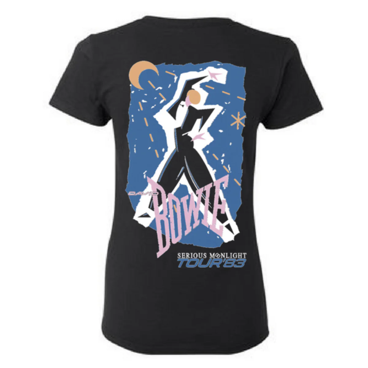 Women's Let's Dance Tour '83 T-Shirt - Image 2