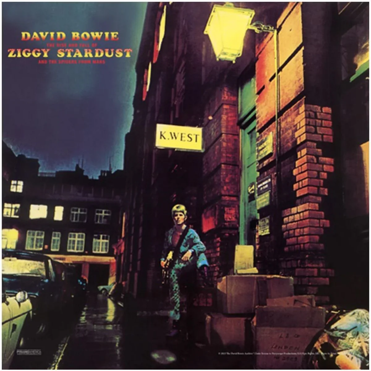 Ziggy Stardust 12x12 Poster