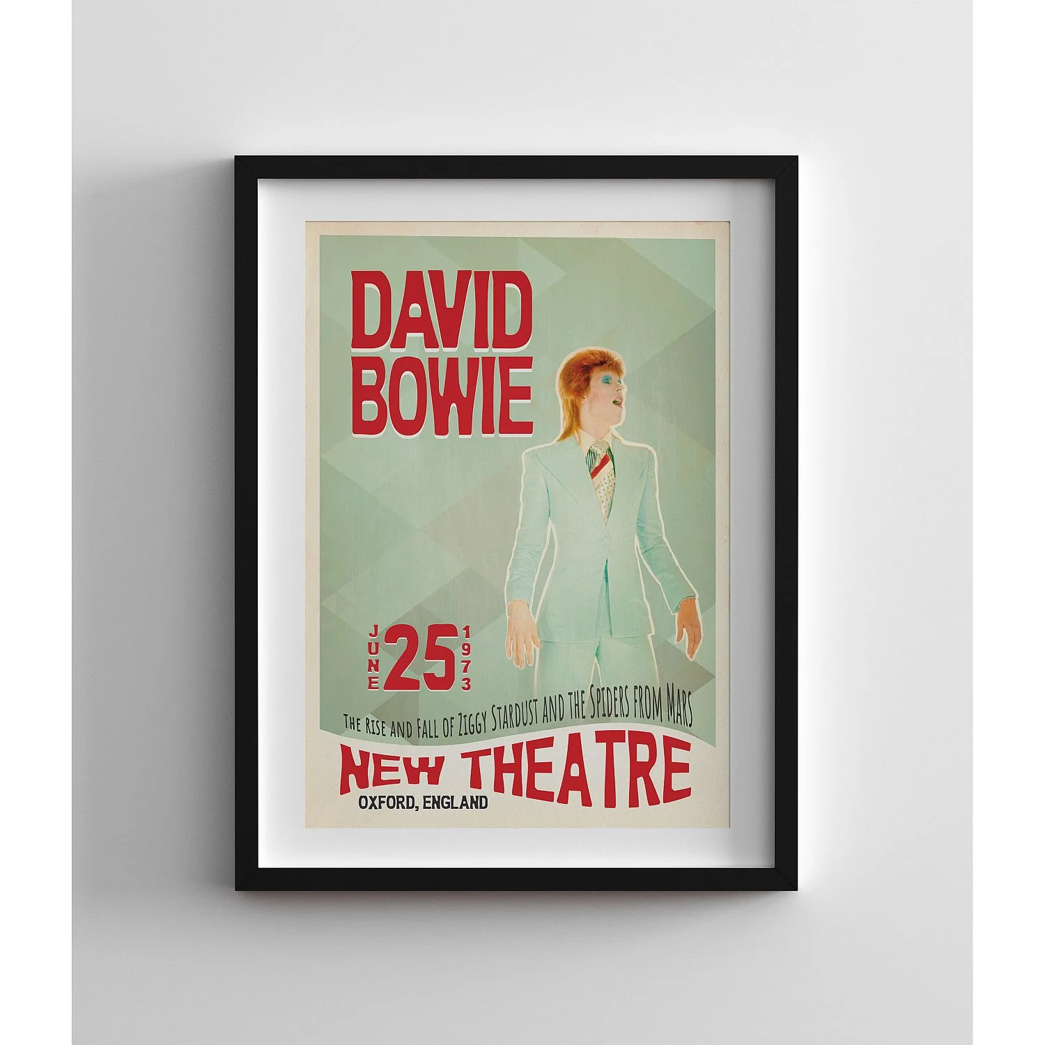 Ziggy Stardust Live in Oxford, England Print - Image 2