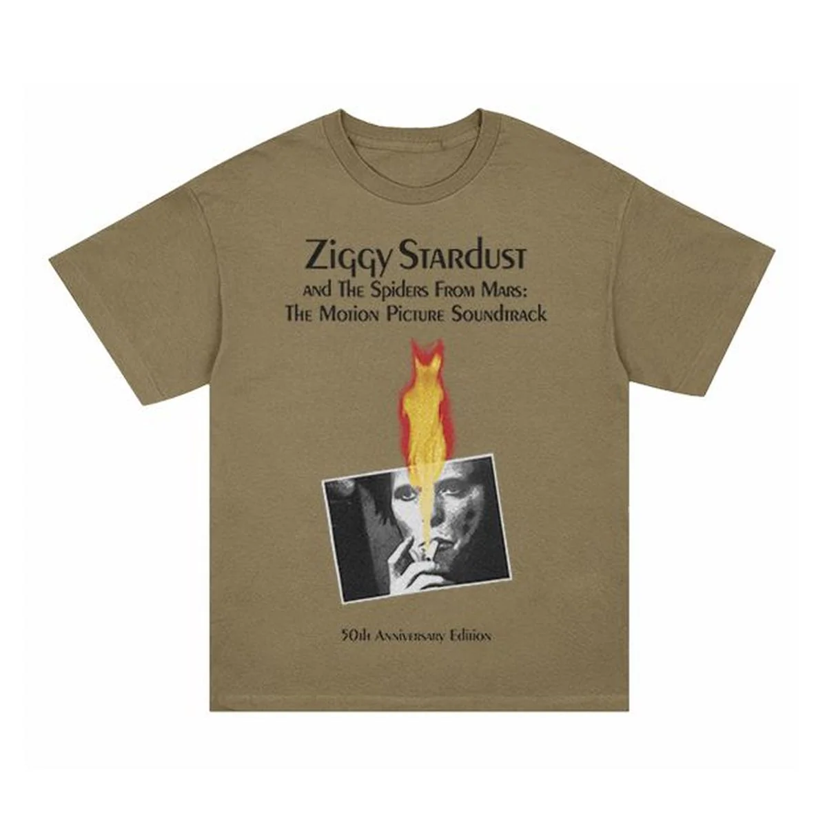 Ziggy Stardust: The Motion Picture Soundtrack Black or Green T-shirt - Image 3